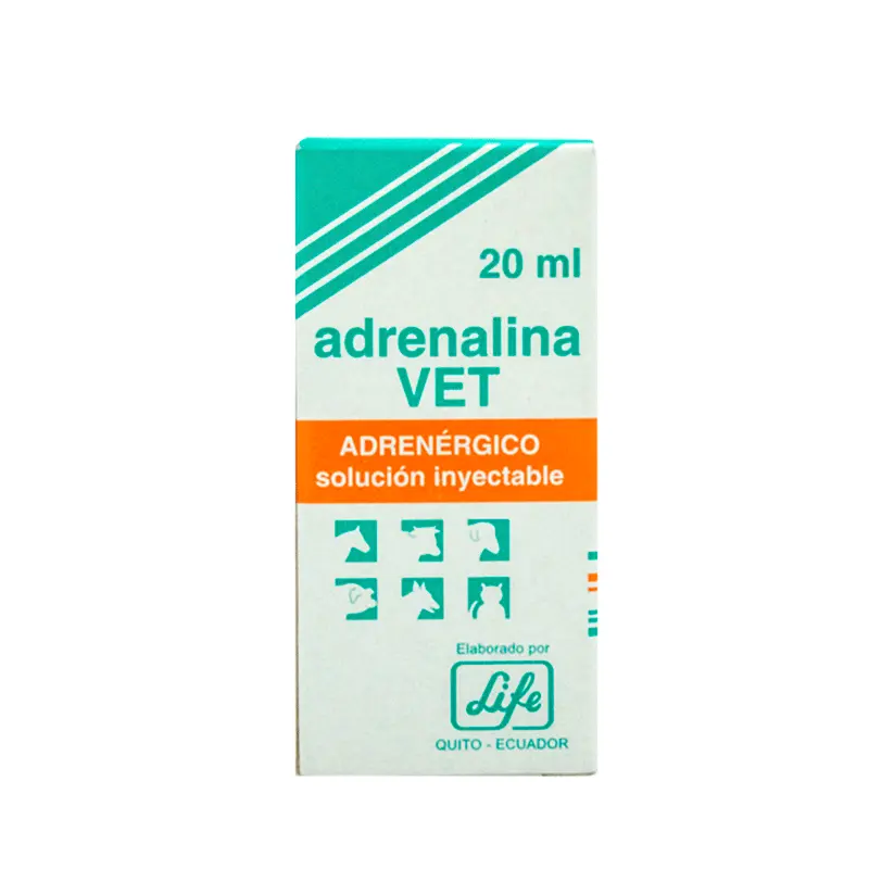 Adrenalina Vet X 20 ML