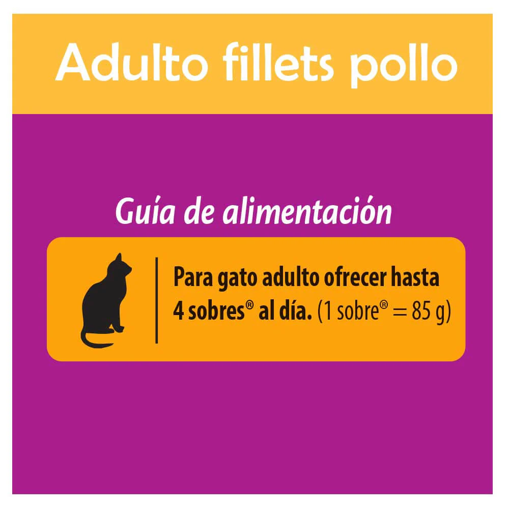 Whiskas Alimento Húmedo Gatos Sabor a Pollo x 85 gr - Image 2