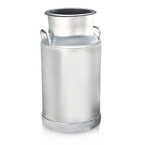Cantina Aluminio Tapa Caucho x 40 Lt