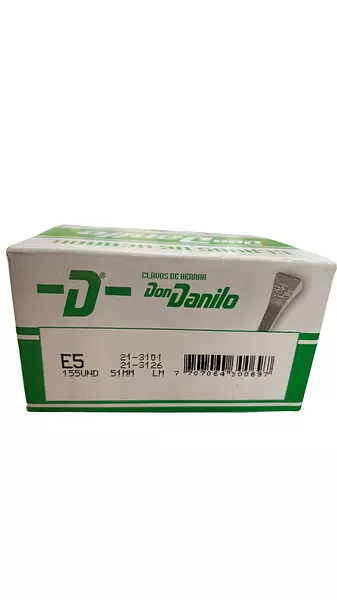 Clavos Don Danilo x 155 u