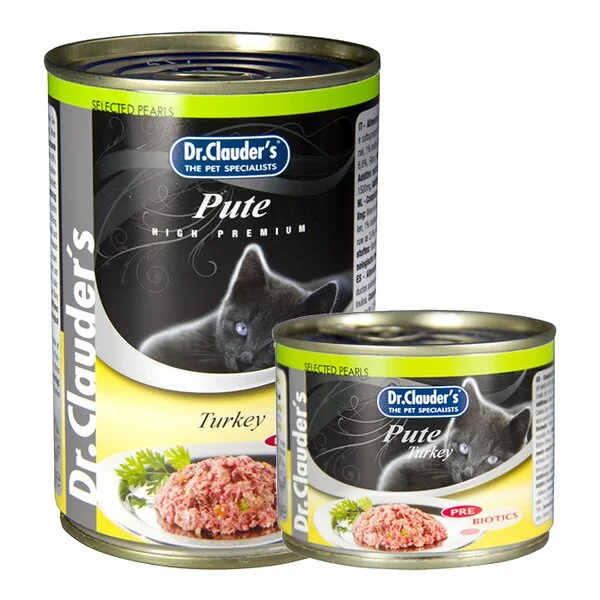 Dr. Clauder's Comida Húmeda para Gato Sabor Pavo