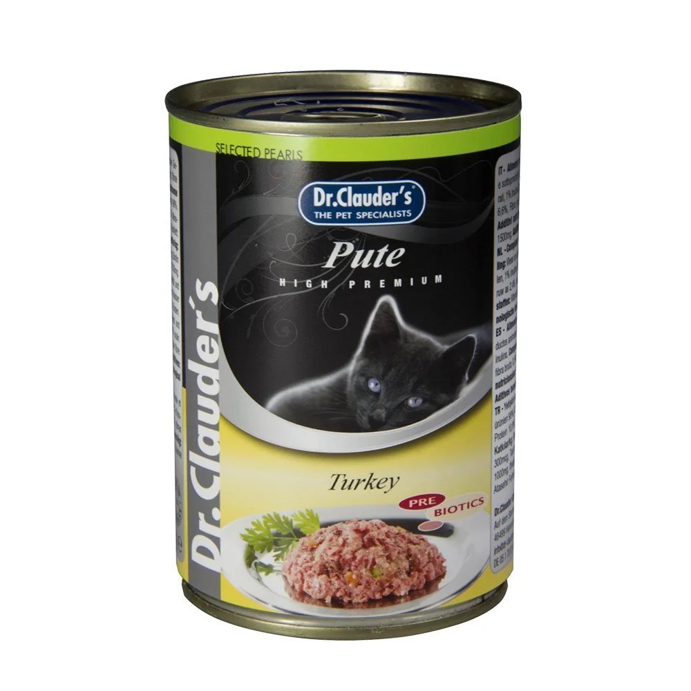 Dr. Clauder's Comida Húmeda para Gato Sabor Pavo - Image 3