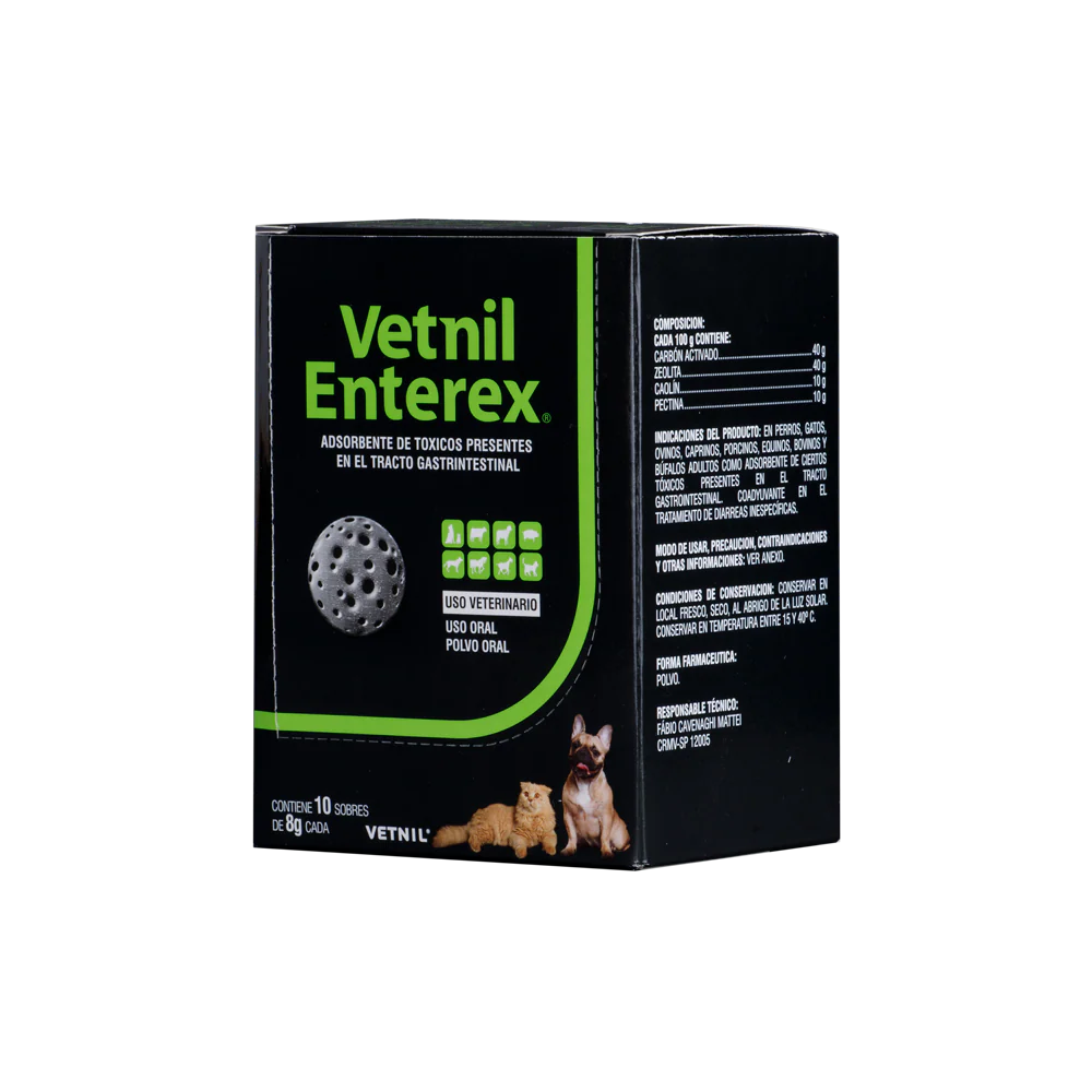 Enterex Absorvente Toxinas para Perros y Gatos x Sobre - Image 3