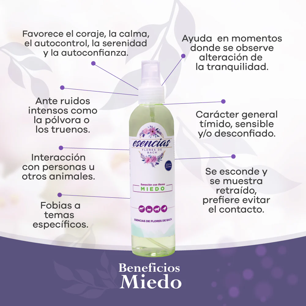 Esencia Floral Miedo Spray x 250 ml - Image 2