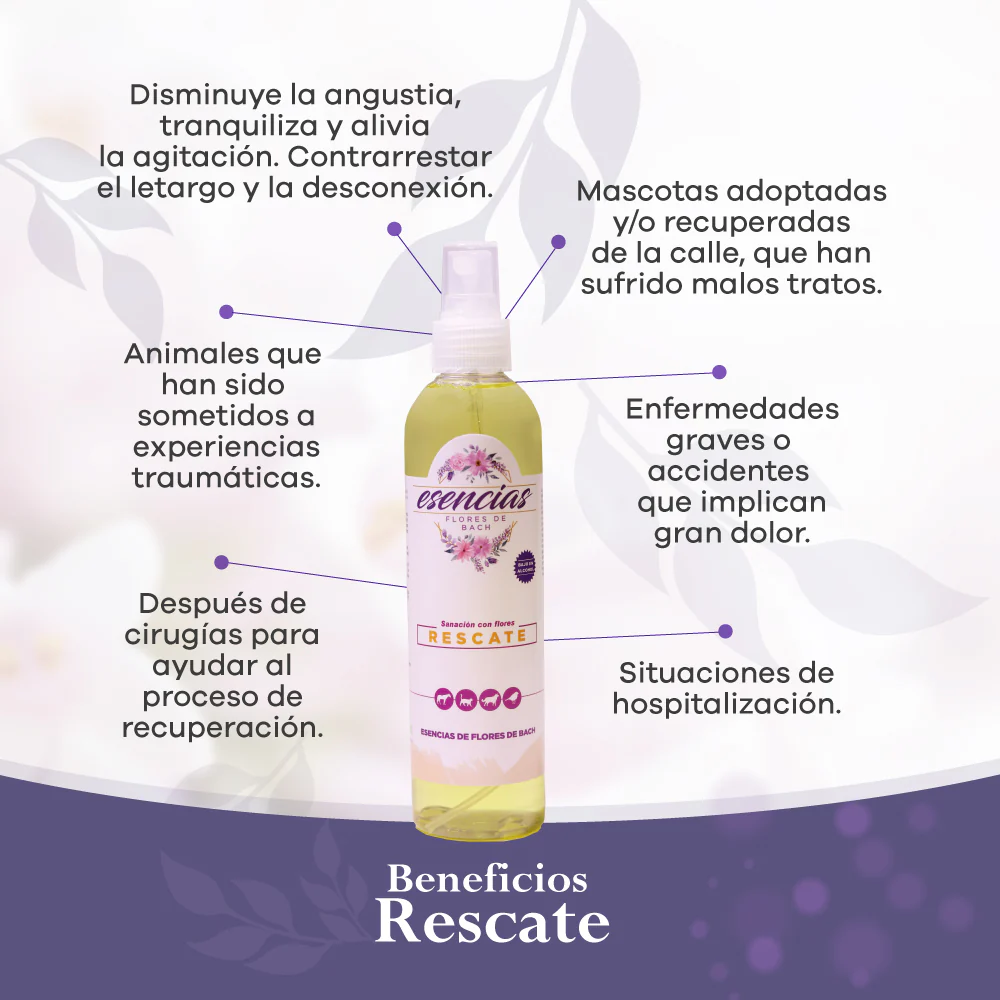 Esencia Floral Rescate Spray x 250 ml - Image 2