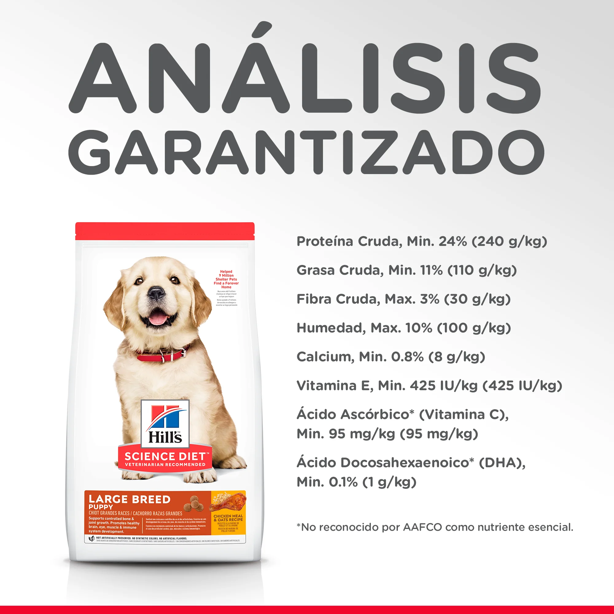 Hills Comida Para Perro LB Cachorro Razas Grandes Pollo - Image 3