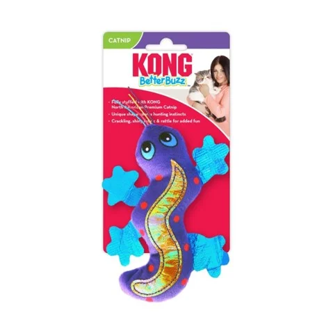 Kong Gato Peluche Buzz Gecko
