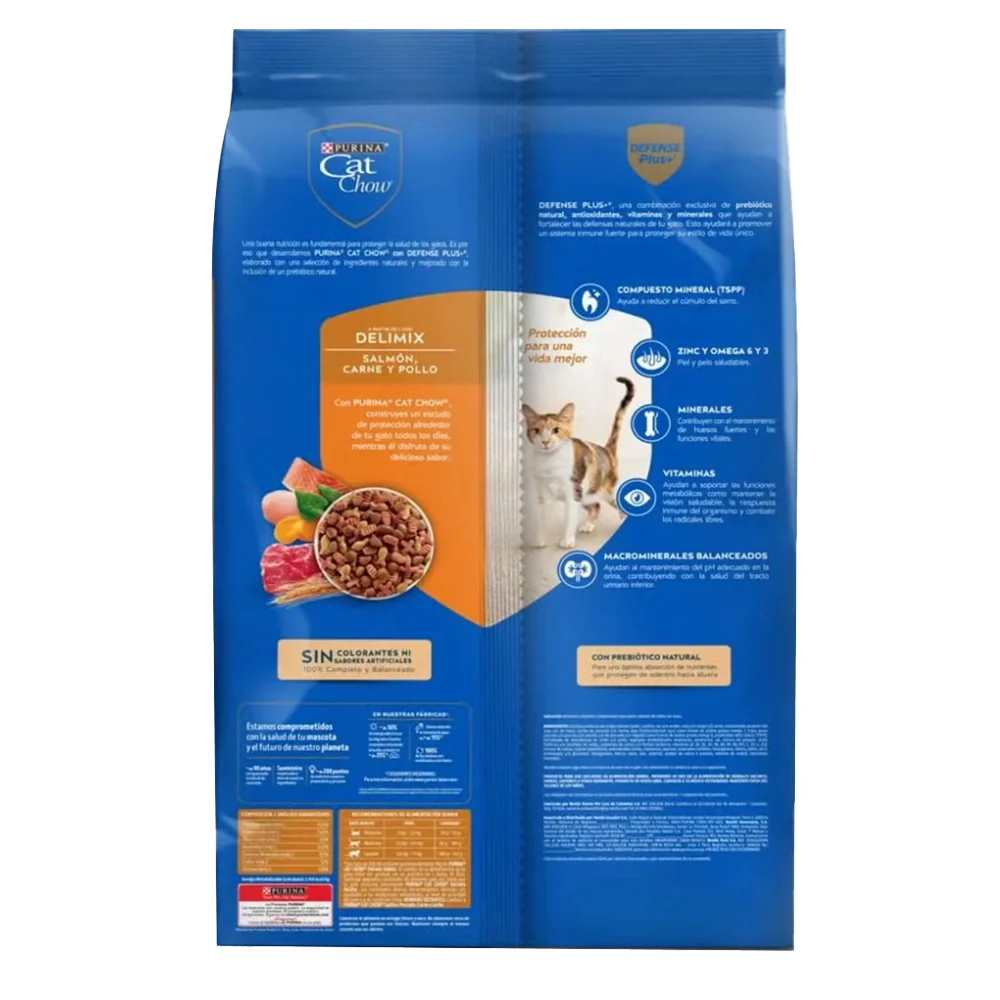 Purina® Cat Chow® Comida para Gatos Adulto Delimix - Image 2