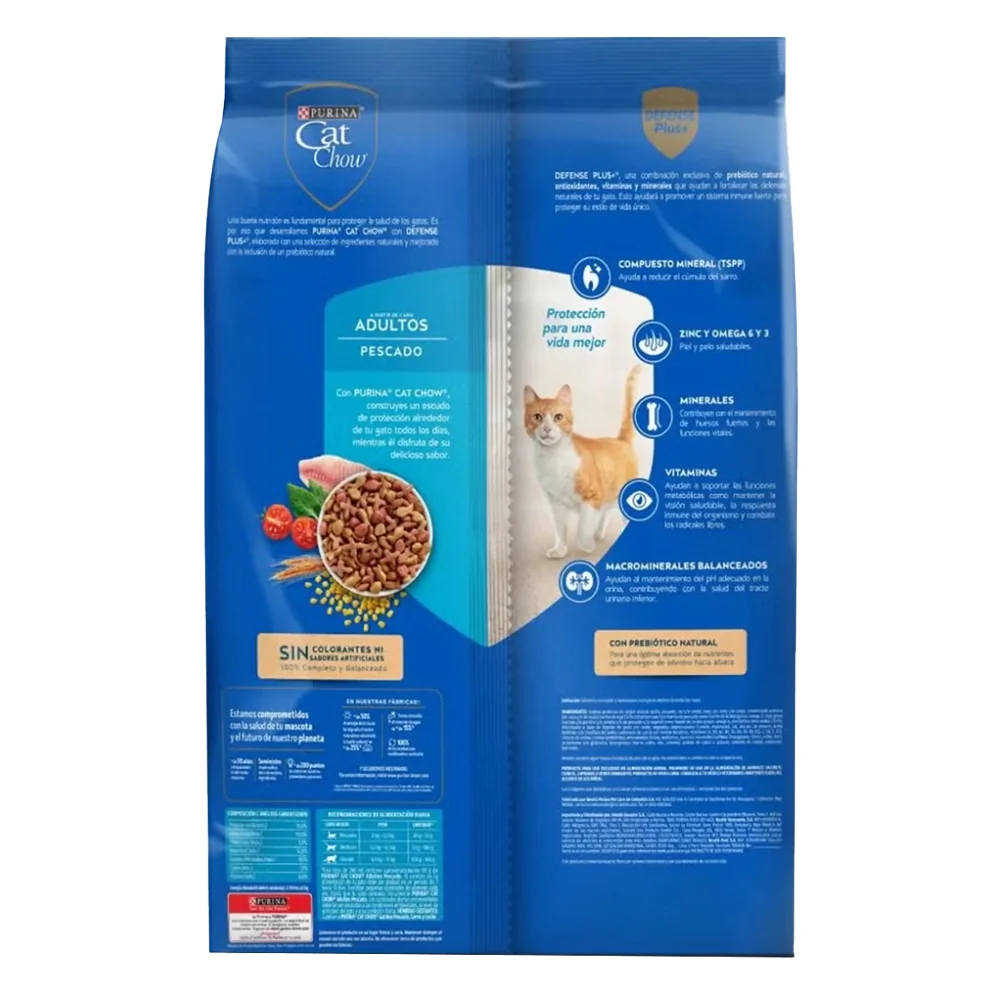 Purina® Cat Chow® Comida para Gatos Adulto Pescado - Image 2