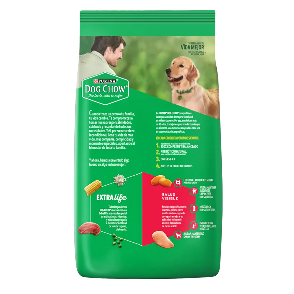 Purina® Dog Chow® Comida para Perro Adulto Medianos y Grandes - Image 2