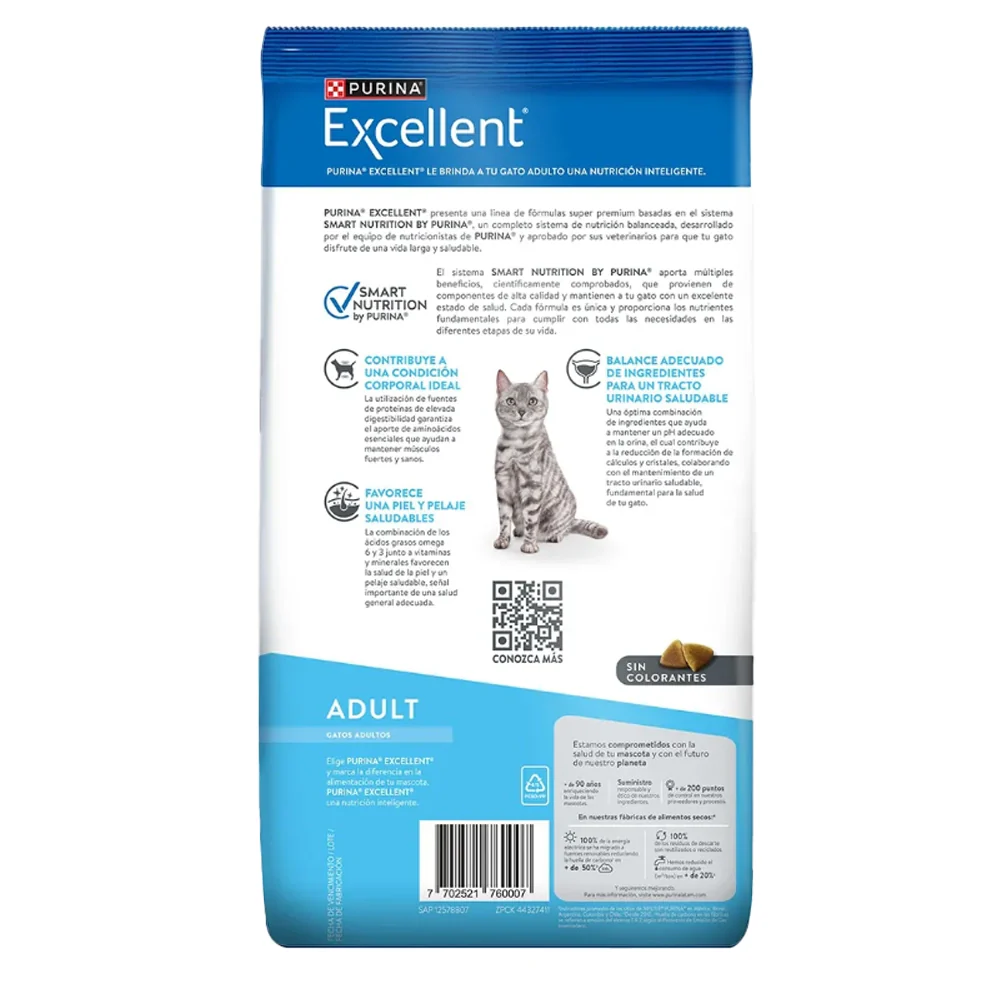 Purina® Excellent® Comida para Gatos Adultos - Image 2
