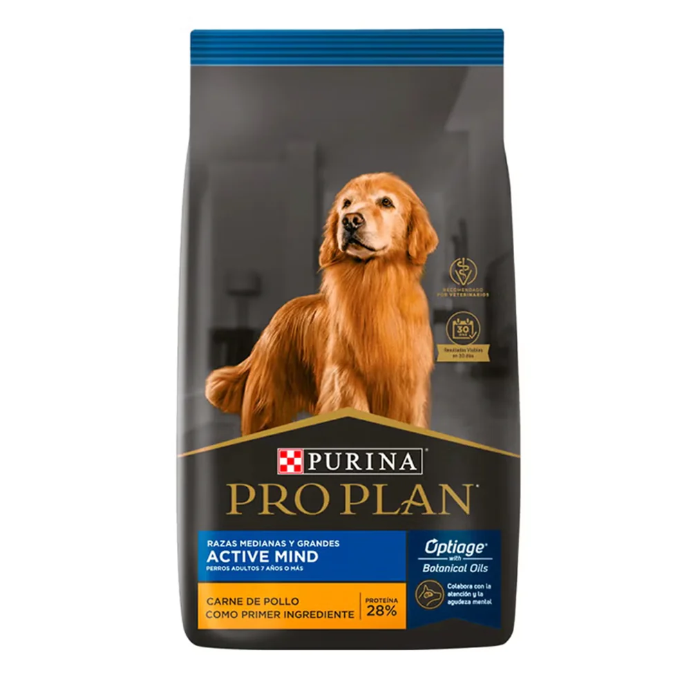 Purina® Pro Plan® Comida para Perros adultos +7 años Razas Medianas
