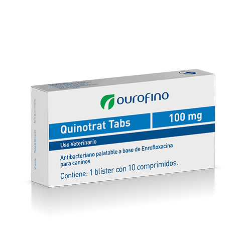 Quinotrat 100 mg x 10 tabletas