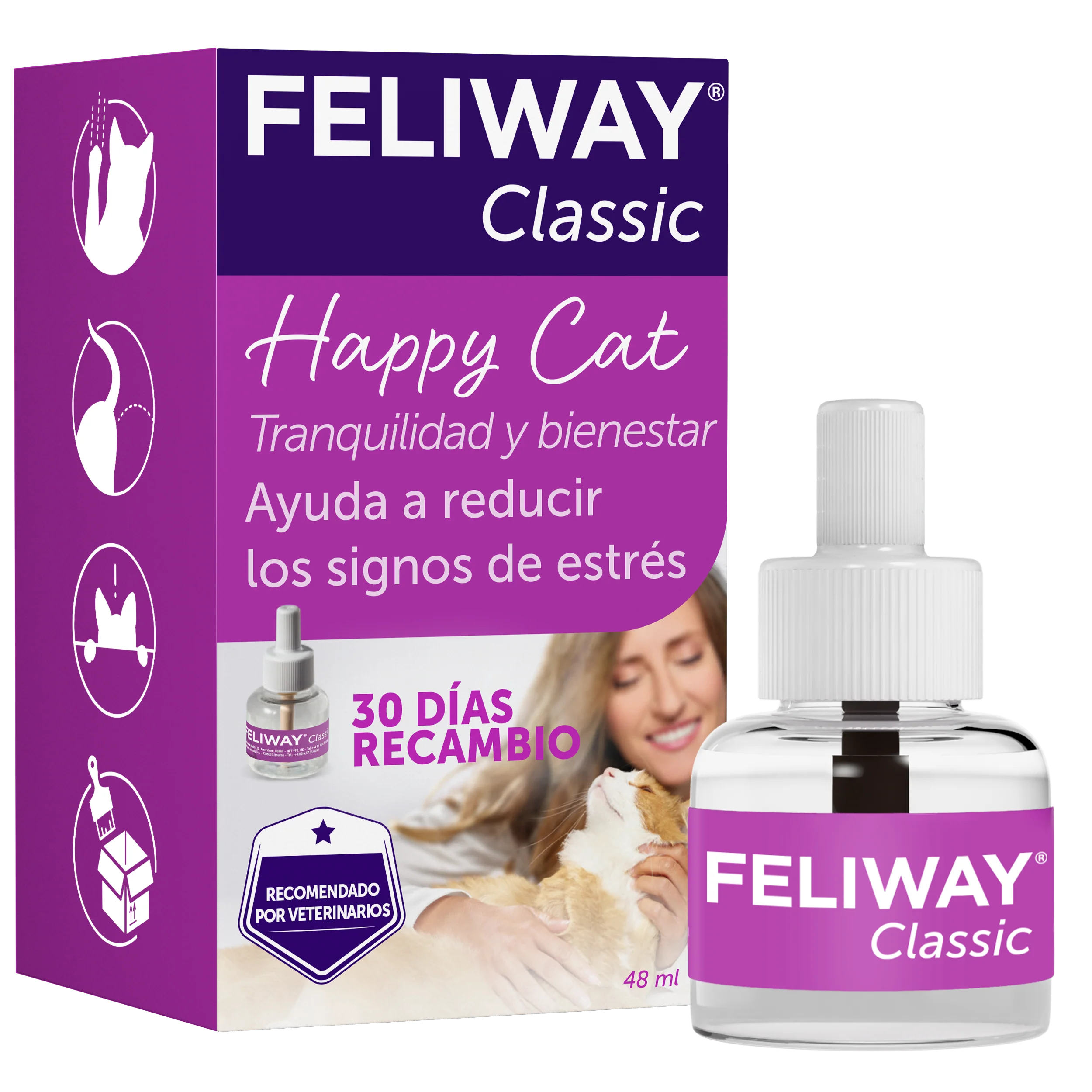 Recarga Difusor Para Gato Feliway Classic x 48 ml