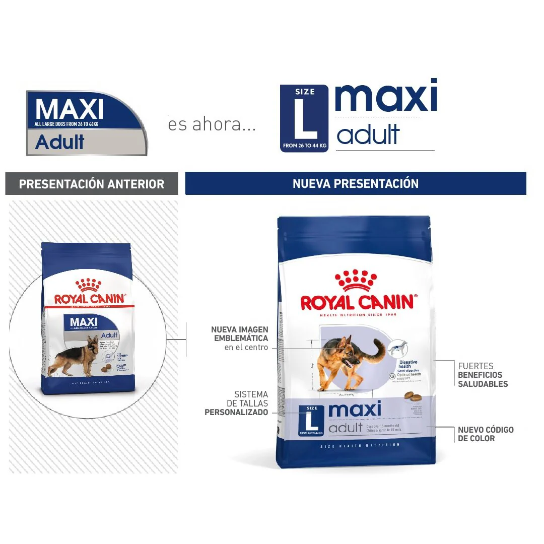 Royal Canin Maxi Adulto x 15 kg - Image 2