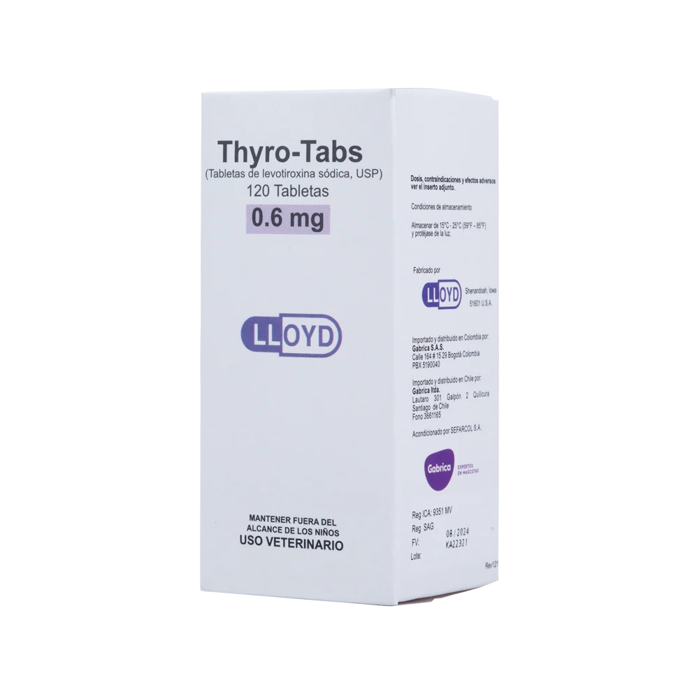 Thyro-Tabs Perros x 120 Tabletas - Image 5