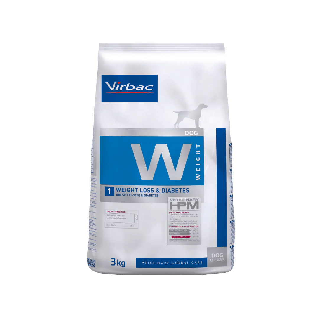 Virbac Vet Dog Weight Loss & Diabetes x 3 kg